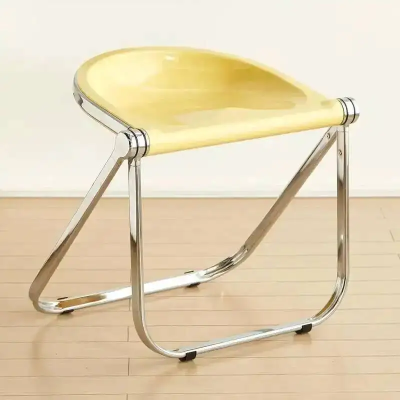 

Chairs Portable Kitchen Office Nordic Dining Folding Designer Dining Chairs Cafe Camping Eetstoelen Modern Furniture YY50DC