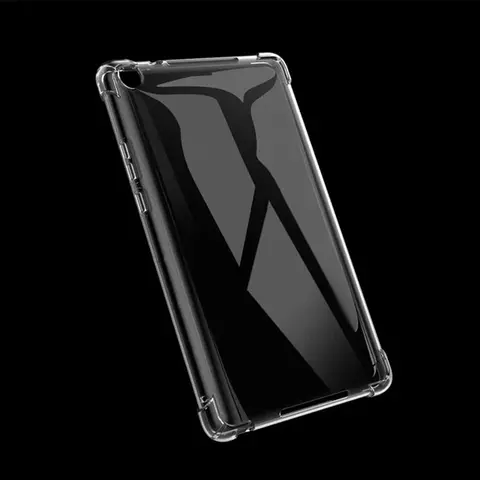 Dla Xiaomi MiPad 4 8.0 Slim Clear Case dla Funda Xiaomi MiPad 4 Plus 10.1 Case Transparent TPU Silicone Shockproof Tablet Cover