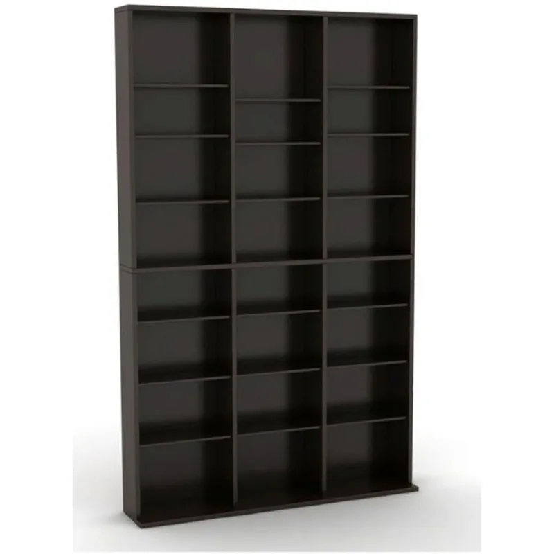 Media Storage Cabinet – Protects & Organizes Prized Music, Movie, Video Games or Memorabilia Collections, CD Racks