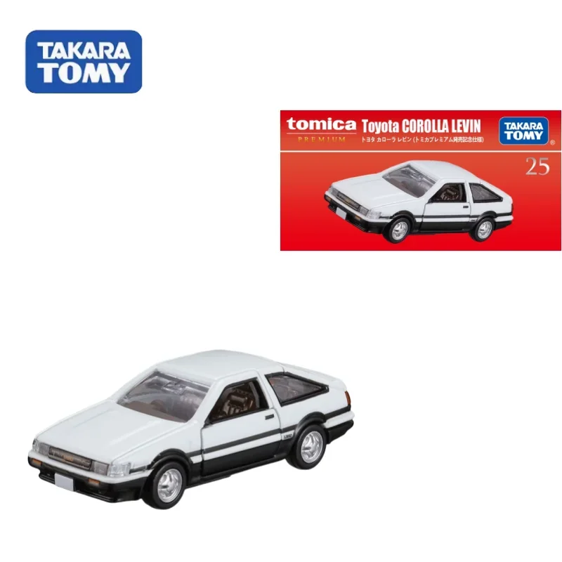 TAKARA TOMY TOMICA TP25 Toyota Carlo Relin model ze stopu, kolekcja dziecięcych zabawek dekoracyjnych, prezenty świąteczne dla przyjaciół.