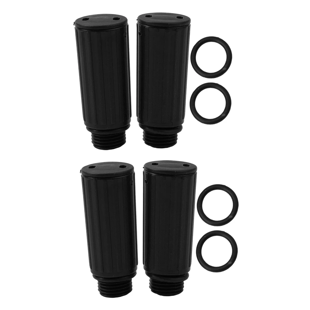 Plastic Breathing Rod Vents 4PCS for Air Compressor Oil Hat Assemblies Supporting Routine Ventilation Requirements