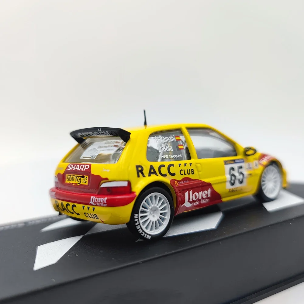 Diecast IXO 1:43 Scale Citroen Saxo S1600  Alloy Car Model Collectible Toy Gift Souvenir Display Ornament