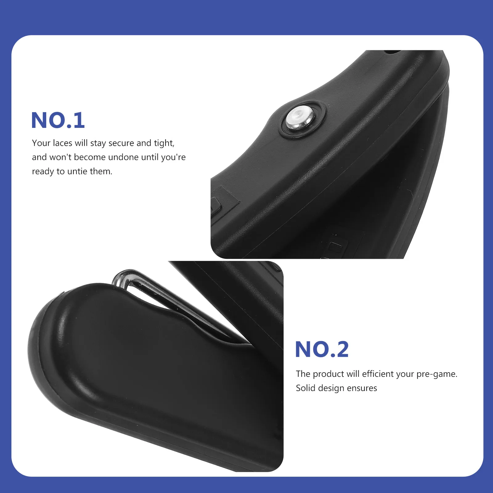 

2 шт. практичных фиксаторов для шнурков, профессиональные принадлежности для обуви, утяжелители для шнурков