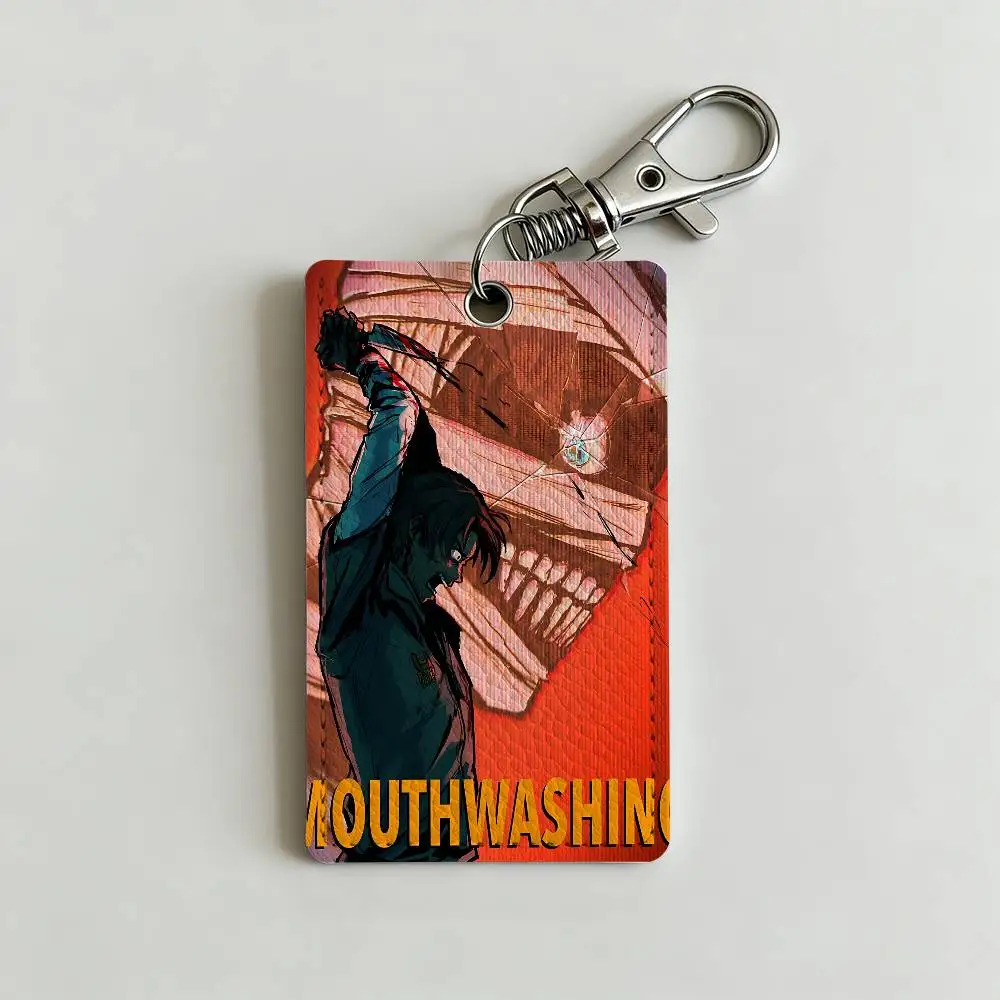 Hot Game Mouthwashing Card Holder Keychain Badge Holder Card Pass Hang Rope Lariat Lanyard for Key