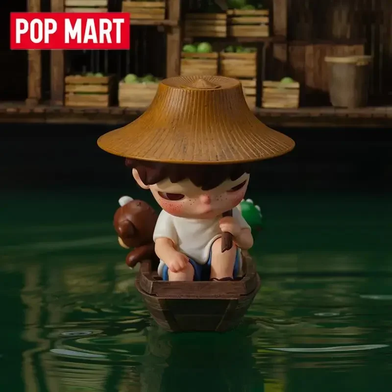 

POP MART Hirono Floating Market Figure Series: Модные коллекционные фигурки в закрытых коробках, игрушки-сюрпризы, подарочные наборы, фигурки-сюрпризы, подарки-сюрпризы