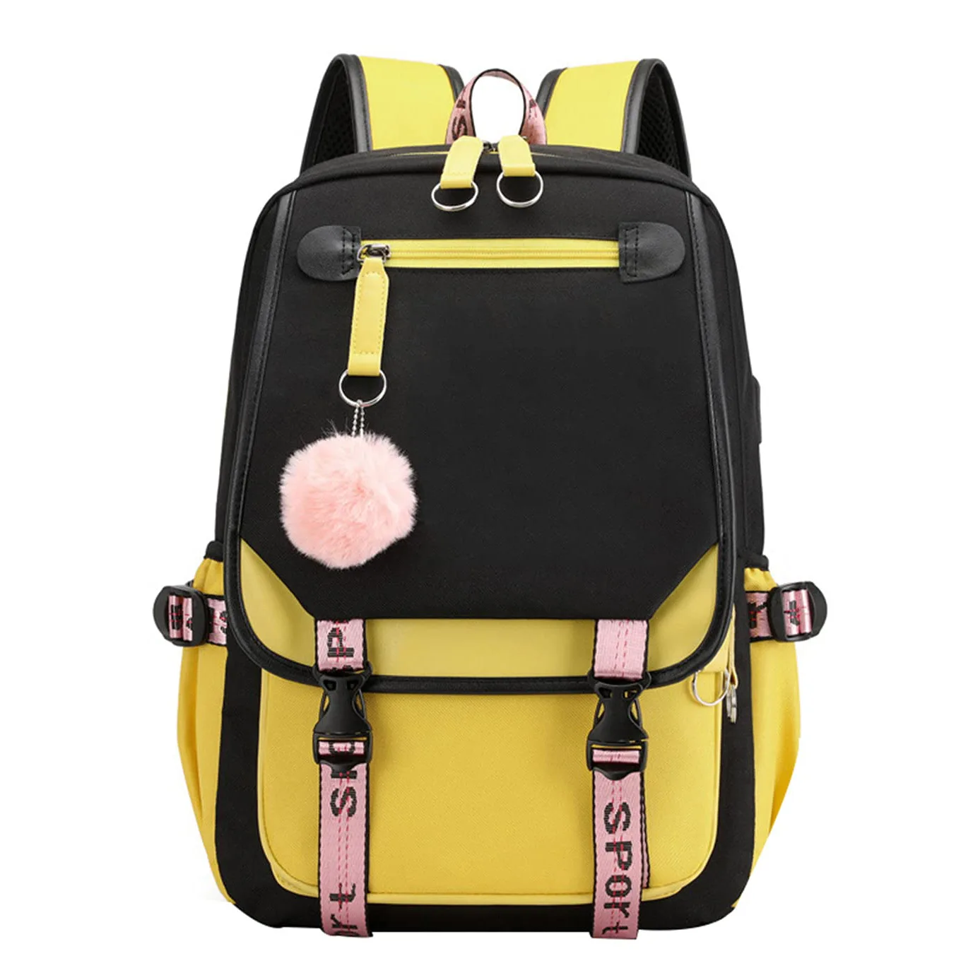 New Fashion Backpack Fashion Girl Boy School Bag Women Men Sports Travel Bag