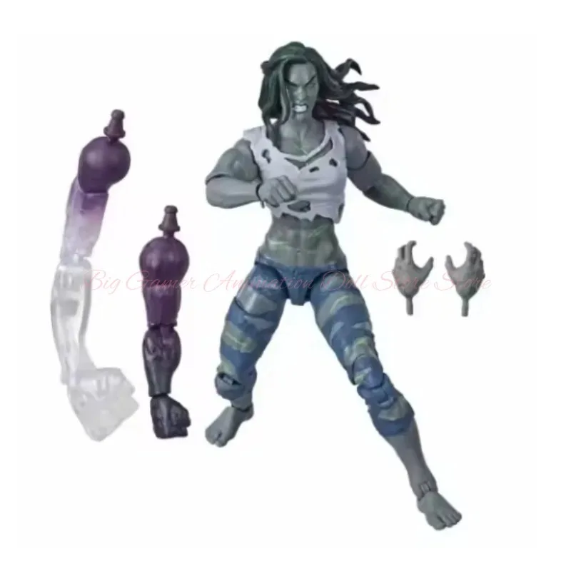 【In-stock】Hasbro Marvel Legends Super Skrull BAF Set Zombie Hulk Doll Anime Character Model Toy - view 6