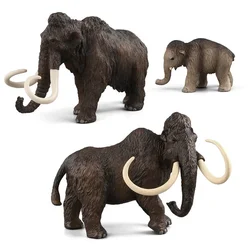 Simulation Mammoth Figure Collectible Toys Wild Animal Action Figures  Animal Cognitive Toys