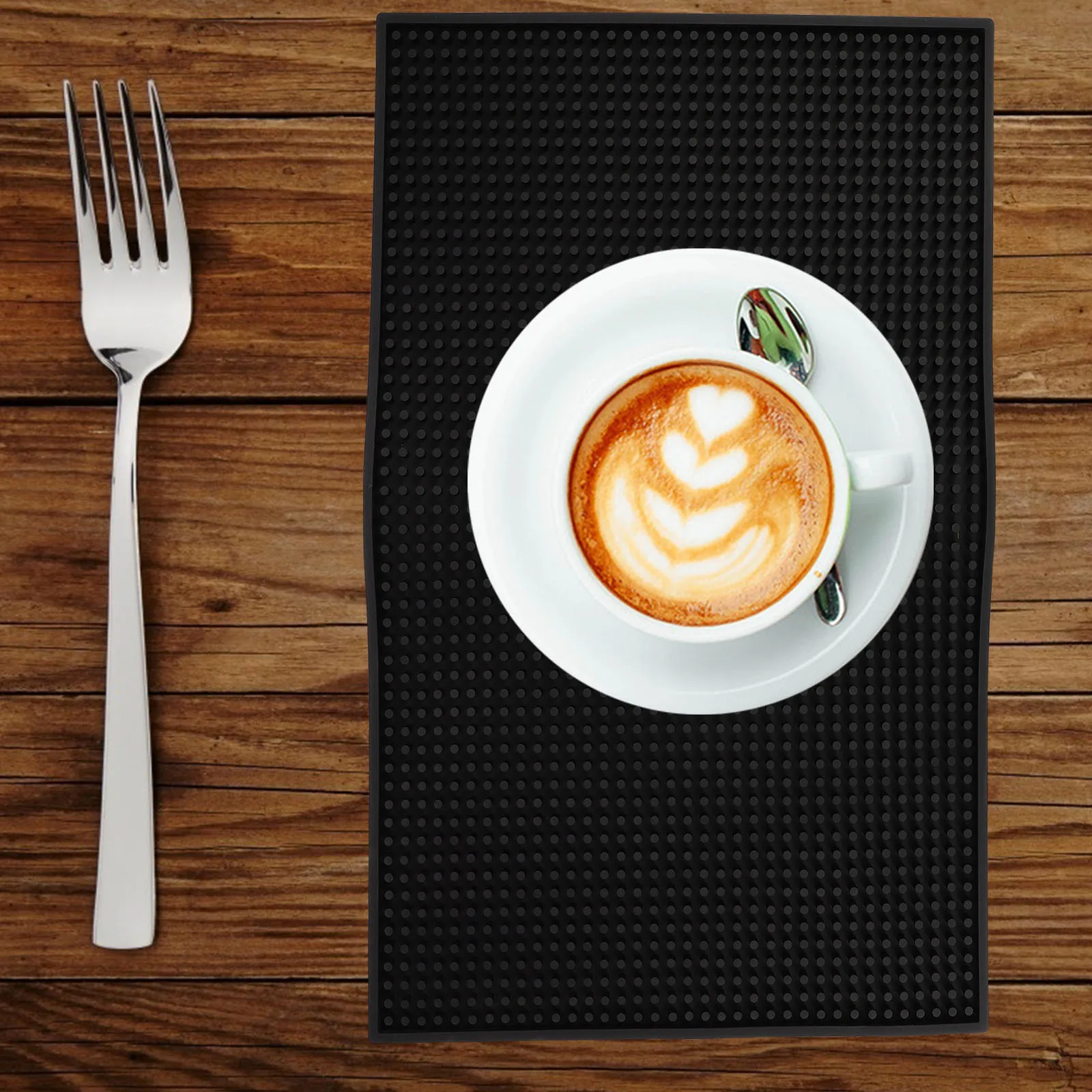 Estera de barra antideslizante de PVC grueso, almohadilla de secado de cocina, estera de drenaje, drenaje de frutas y verduras, accesorio para encimera, accesorio para Bar