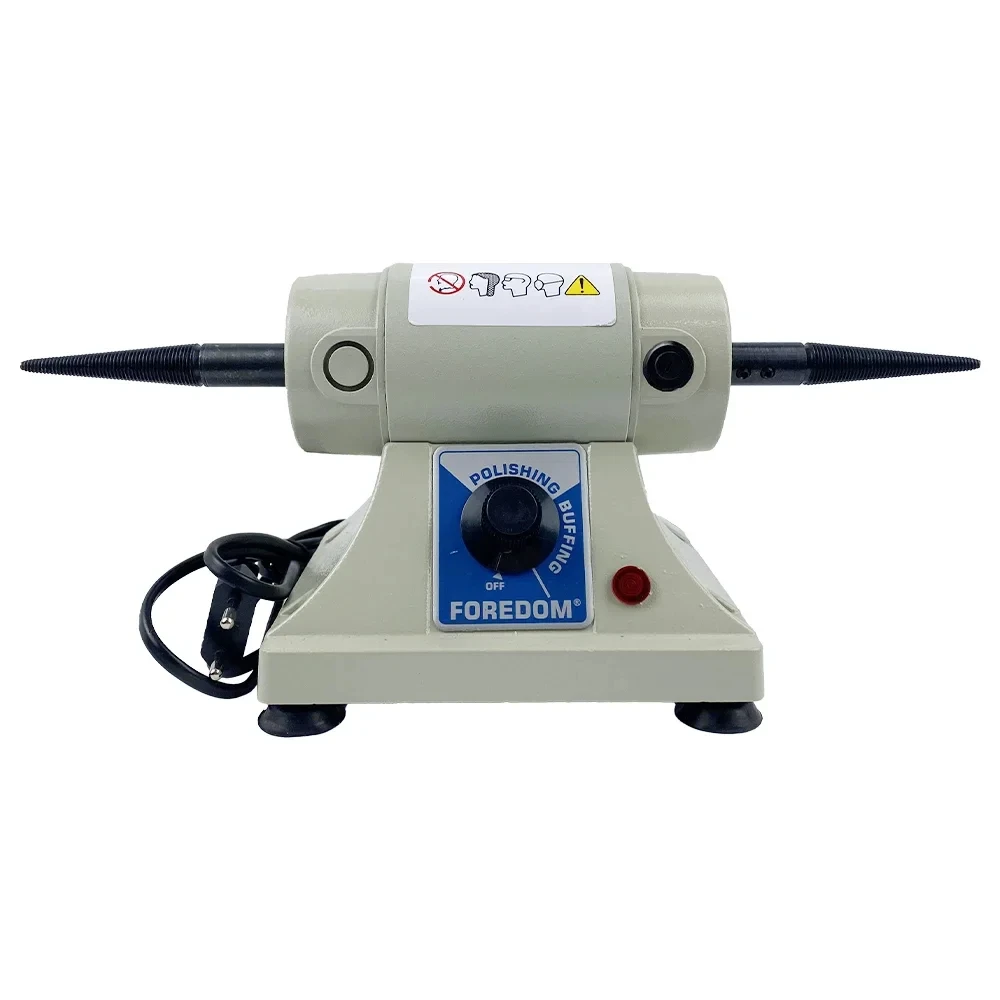 Imagem -06 - Máquina de Polimento de Velocidade Ajustável Banco Multifuncional Torno Polidor Moedor Usado para Fazer Jóias Woodcrafting Dental