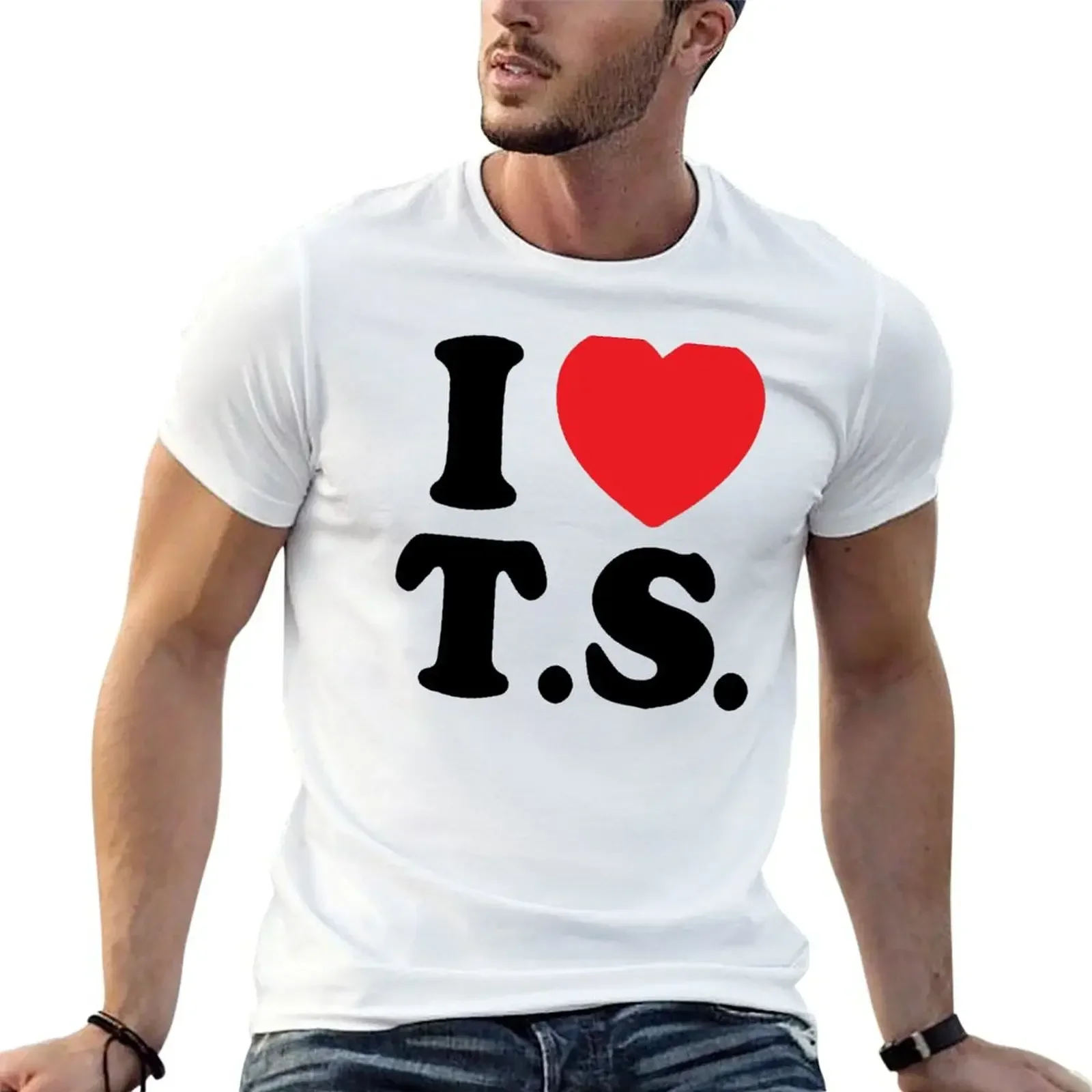 I Heart T.S (Back) T-Shirt summer tops graphics mens graphic t-shirts pack