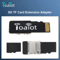 Toaiot SD TF Memory Card Kit Male to Female Extension Adapter Extender Test Tools PCBA Connector For Mobile Computer 3D Printer