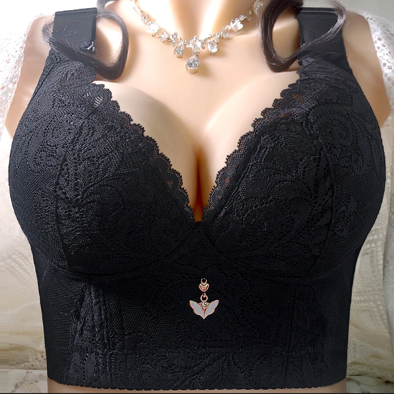 Mulheres push up sutiã, v profundo, sem acolchoado, rendas, lingerie ajustável, 36, 38, 40, 42, 48, 50, c, d, e