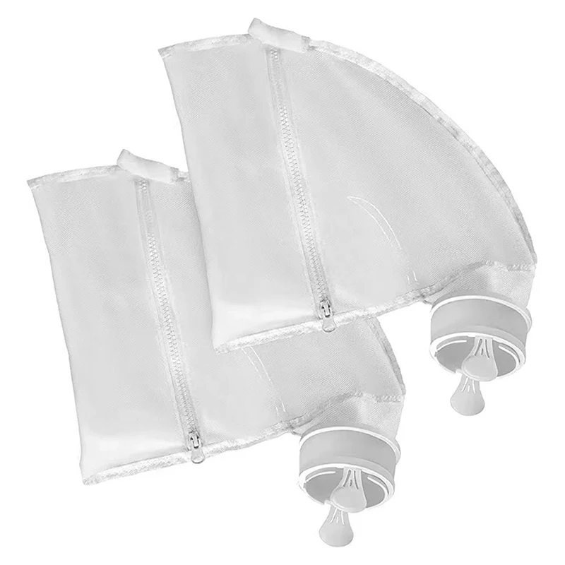 Sacchetti per scopi per Zodiac Polaris 280 480 Modello Pulitore per piscina Borse con cerniera per piscina Spa in rete di nylon con accessori per piscina con gancio e anello