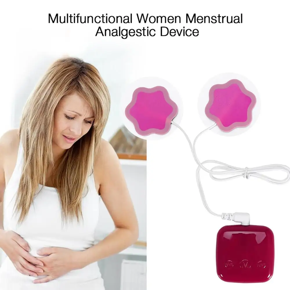 

Women Period Pain Massager Device Dysmenorrhea Pain Relief Menstrual Analgesic Machine Period Nursing Stickers