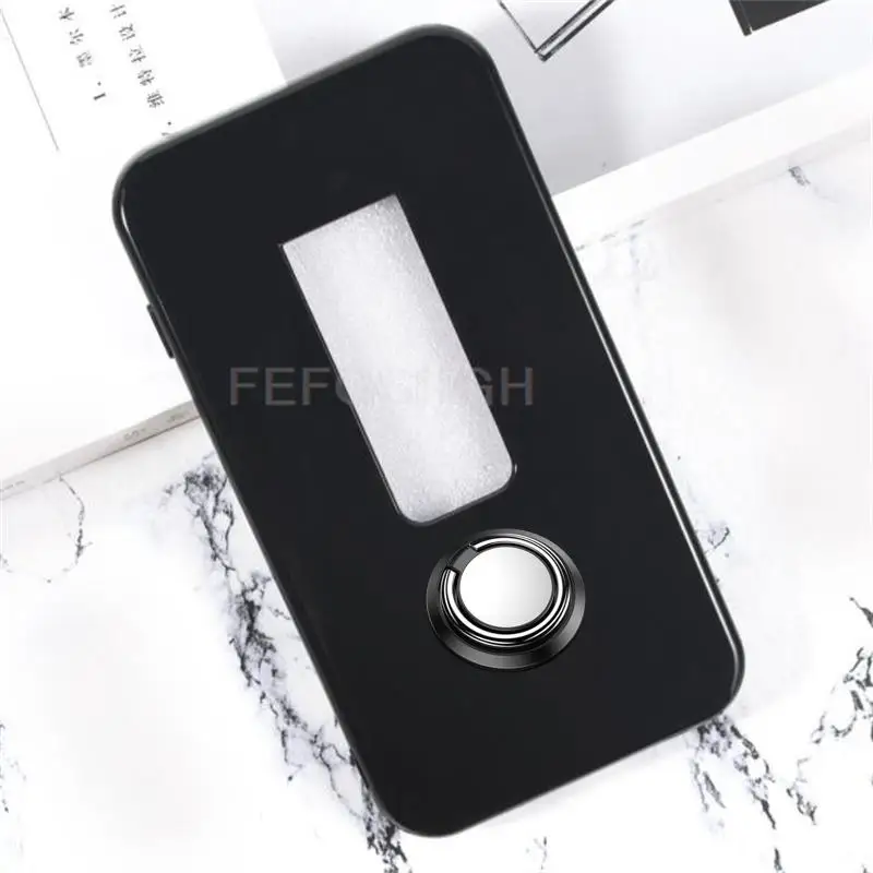Für Samsung Galaxy 5g Mobile Wifi Scr01 Rücken ring halter Halterung TPU weiches Silikon Schutzhülle Anti-Fall-Schale