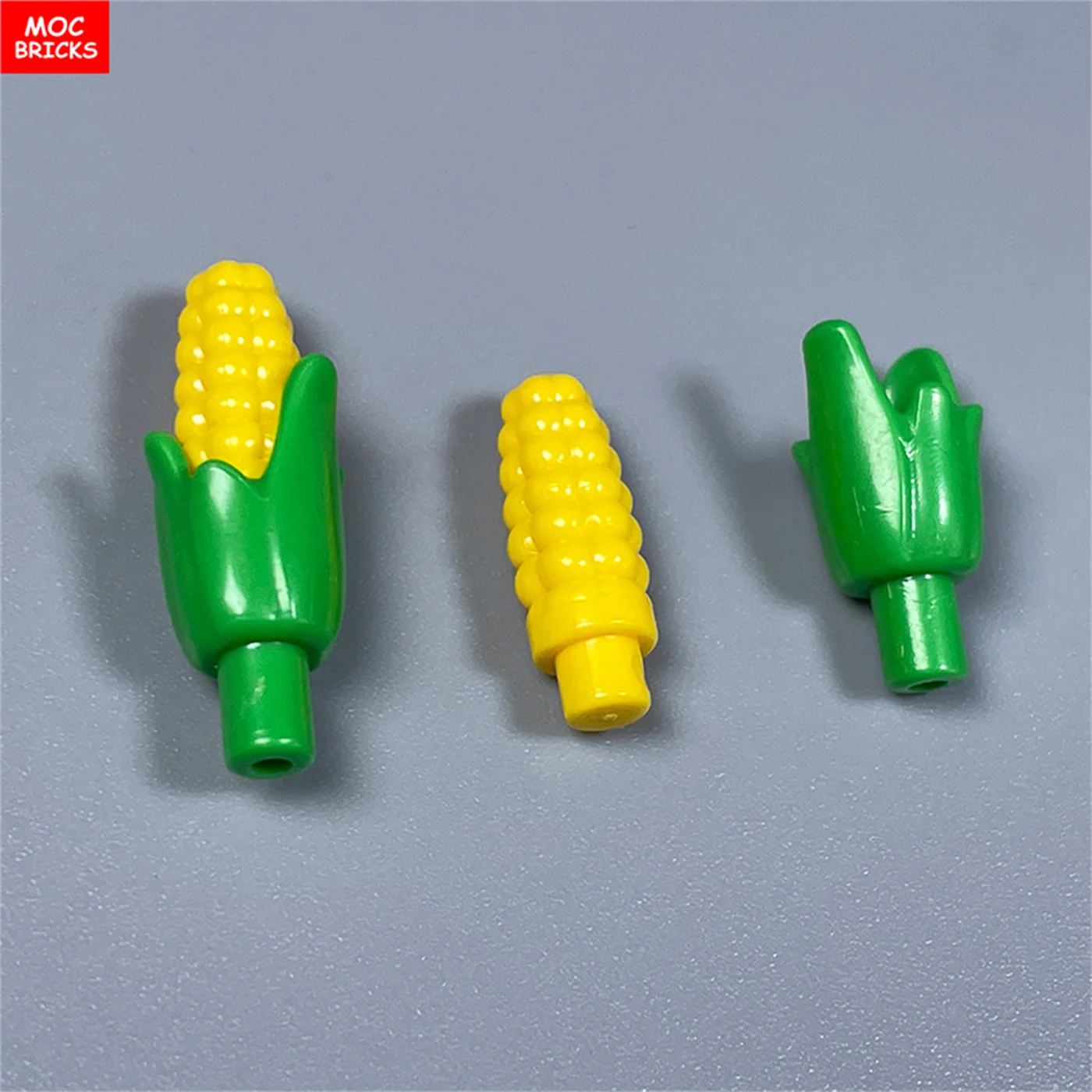 MOC Bricks Crops Corn Plant Vegetables Food Farm Scene Educational Building Blocks Assembled Children's Toys