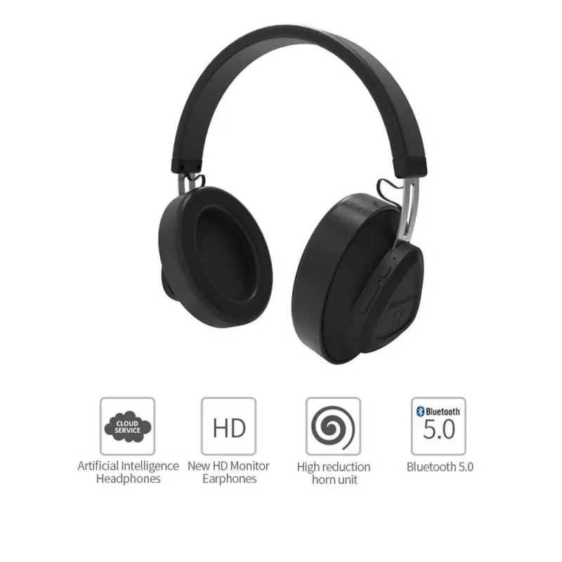 Bluedio TM wireless headphone with microphone monitor studio headset for music and phones support voice control APP