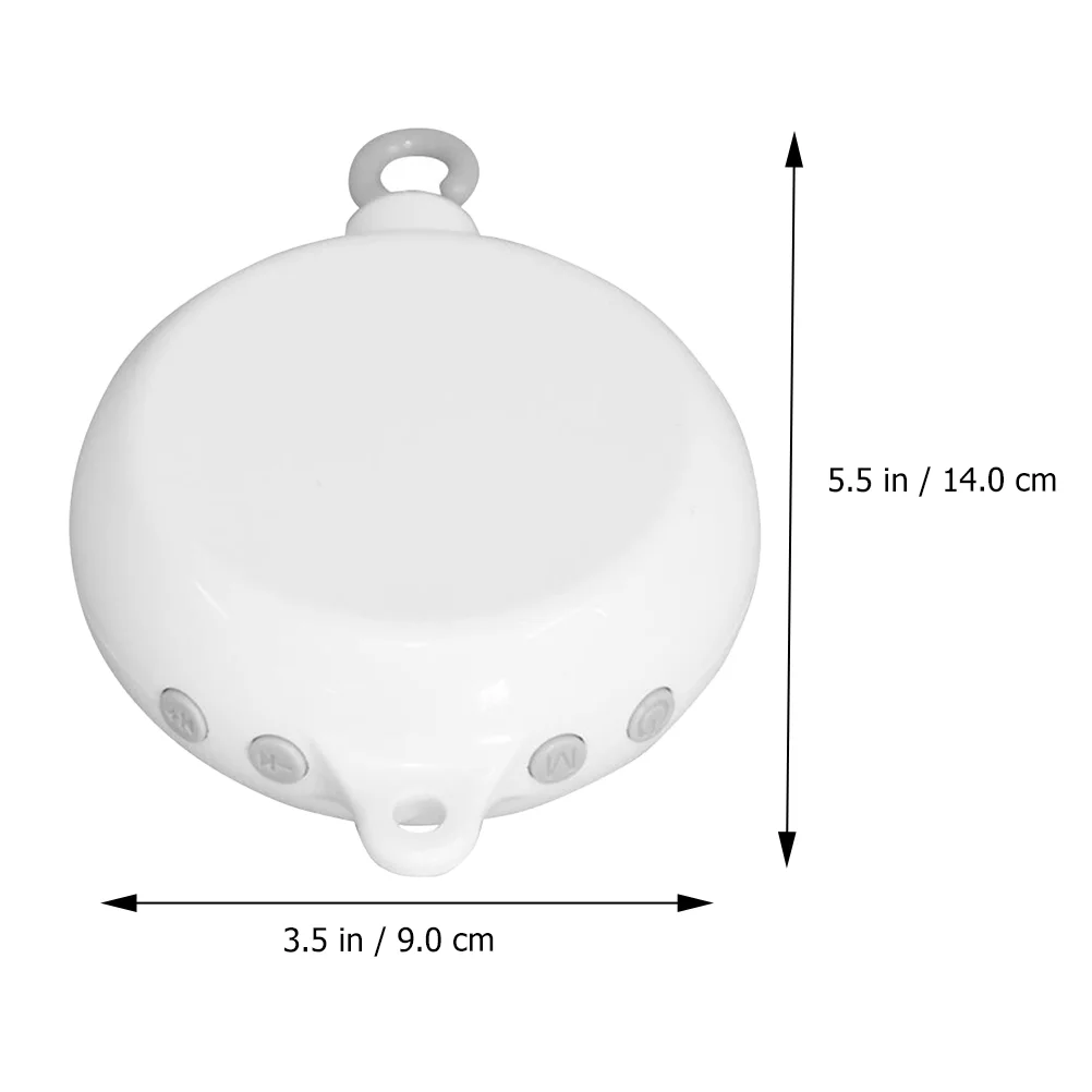 Boîte à musique électrique CPull pour lit de bébé, cloche itude mobile, 12 mélodies