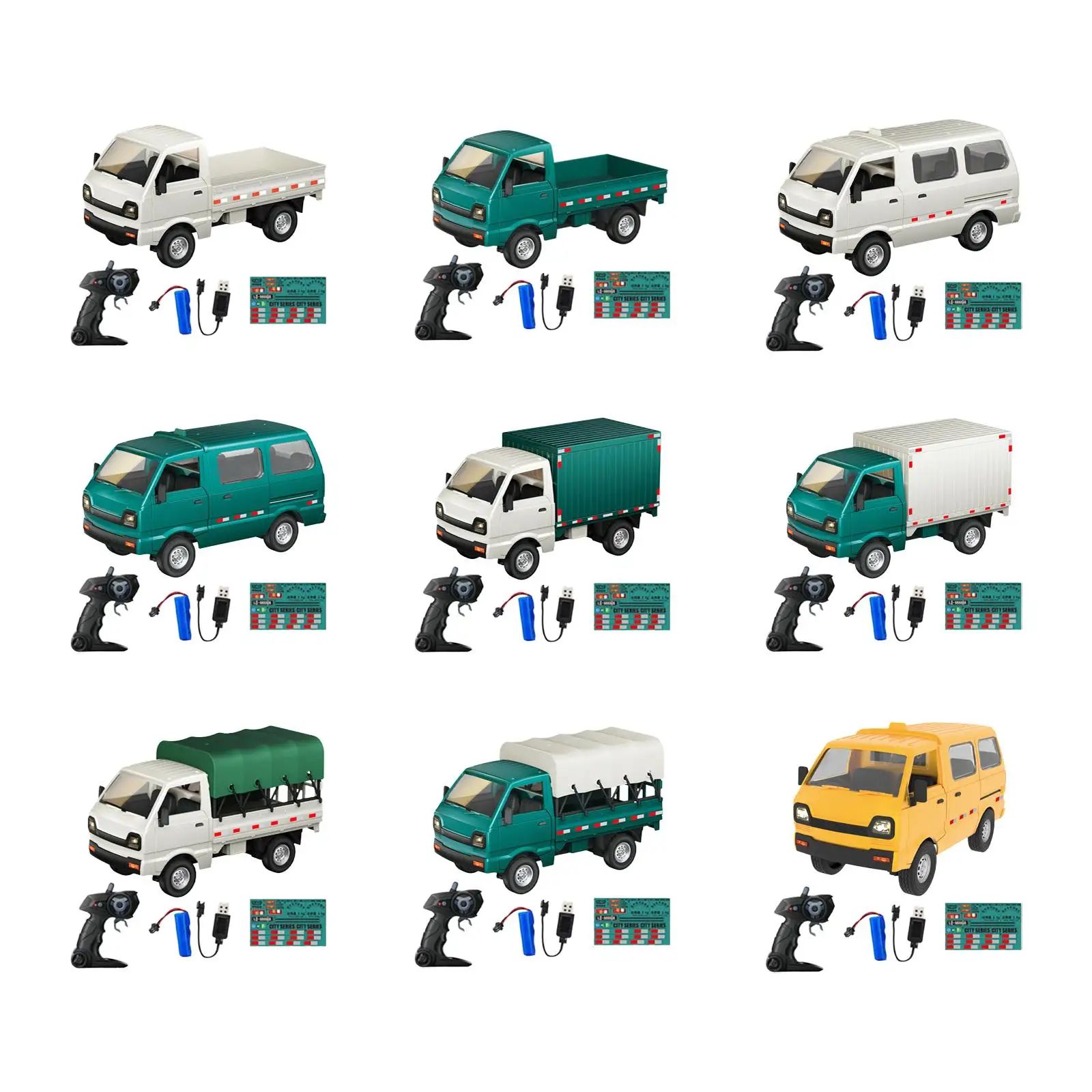 

RC Car 1/16 Scale Portable Hobby Grade Model Toy Car Remote Control Car Model Vehicle for Childrens Day Boys Adults Kids Gift