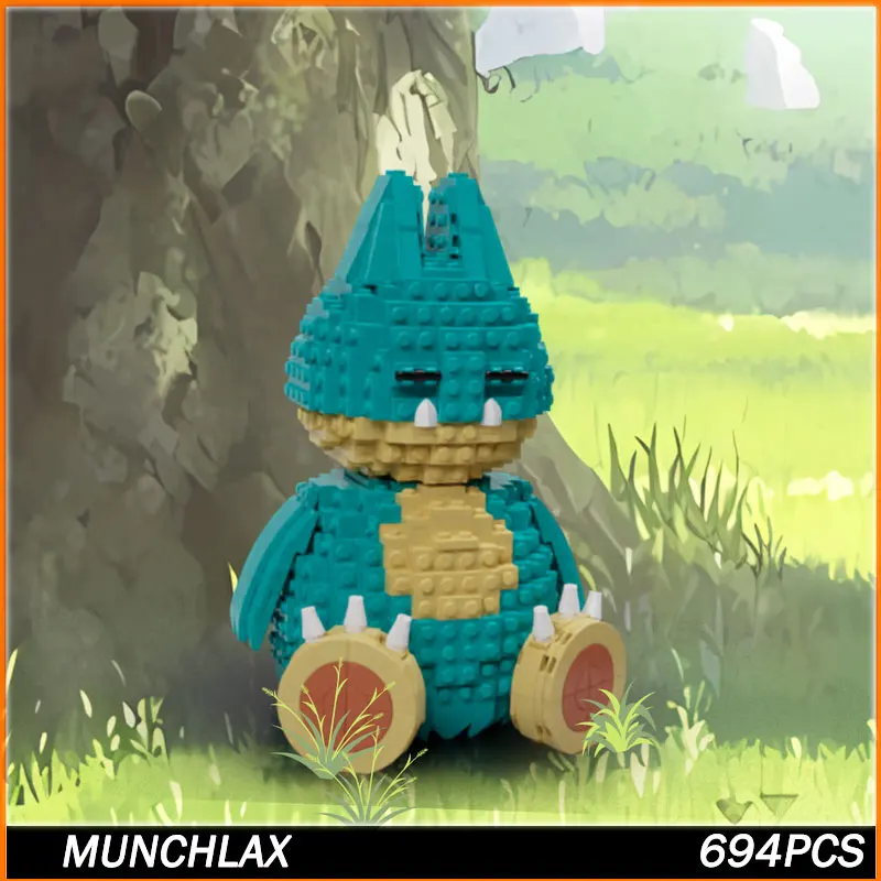 

Серия аниме-фигурок, маленькие спящие зверь, строительные блоки, детские игрушки, мультяшная фигурка, сборные блоки, игрушки на день рождения, подарки