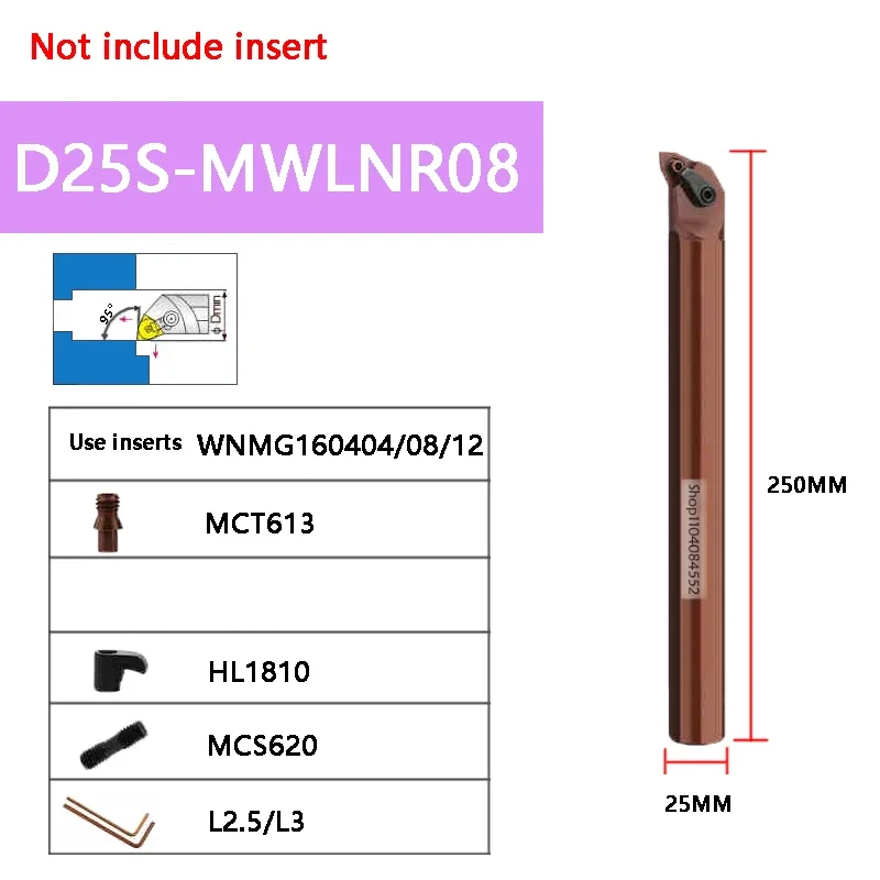 

Original S16Q S18Q S20R S25S S32T MWLNR08 MWLNL08 CNC Internal