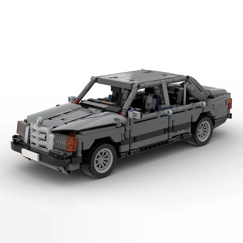 

MOC W124 Speed Champion Classic Car Model Racing Children's Toy Gift Technology Building Blocks