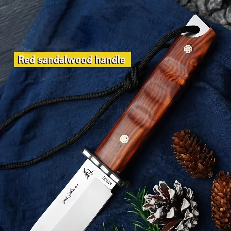 1PC outdoor obstacle removal knife survival knife camping chopping wood knife portable integrated keel knife straight knife