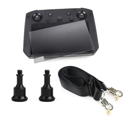 3 In1 for DJI Smart Controller Remote Control with Screen Neck Lanyard  Strap Joystick Glass Film for DJI Mavic 2 Pro Zoom Drone