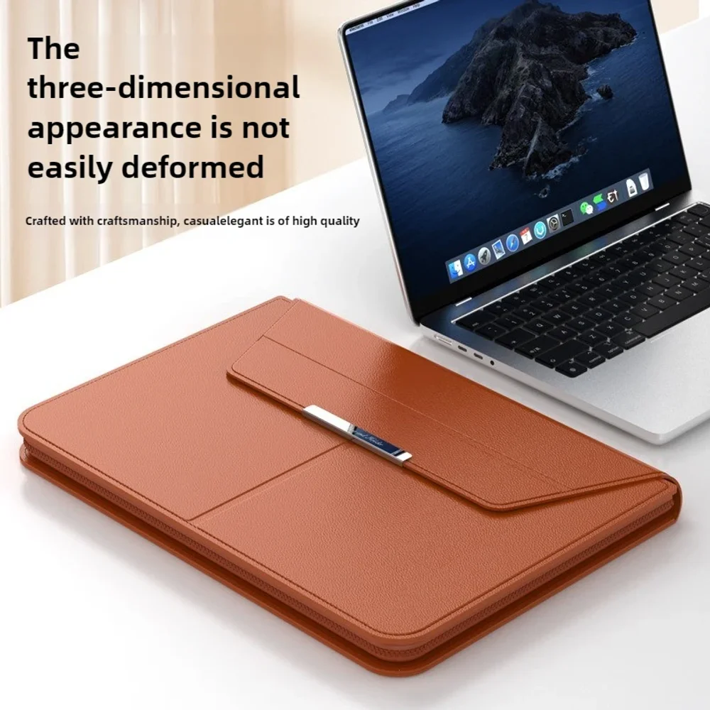 New Laptop Bag Three in one Multifunctional Stand Computer Bag 15-16 in Bag MacBook 13-14 inch Women's Laptop Protective Case