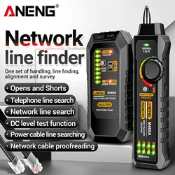 ANENG M469A kabel sieciowy Finder Lan Rj11 Rj45 Tester antyinterferencyjny przyrząd do testowania wielofunkcyjny lokalizator przewód sieciowy