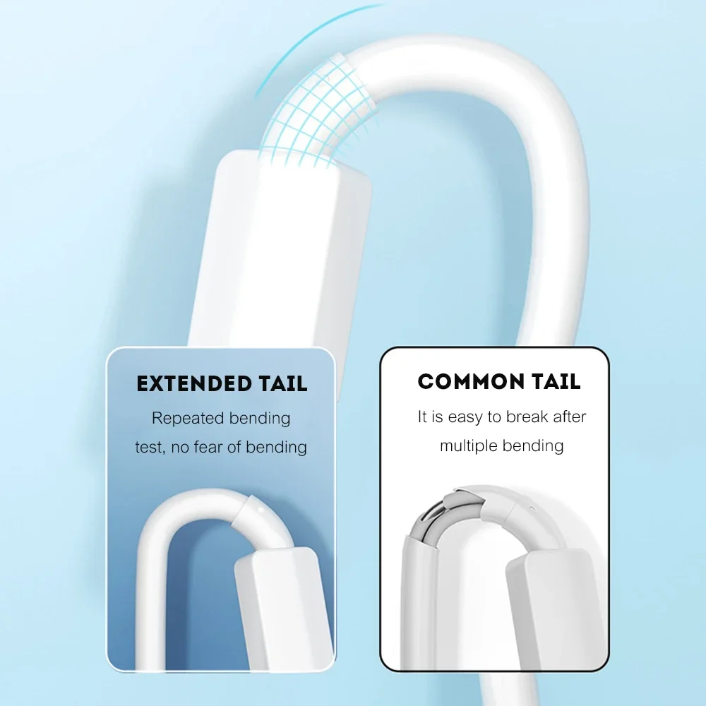 Cable USB-C extra largo carga rápida Xiaomi Samsung Huawei - imagen 4