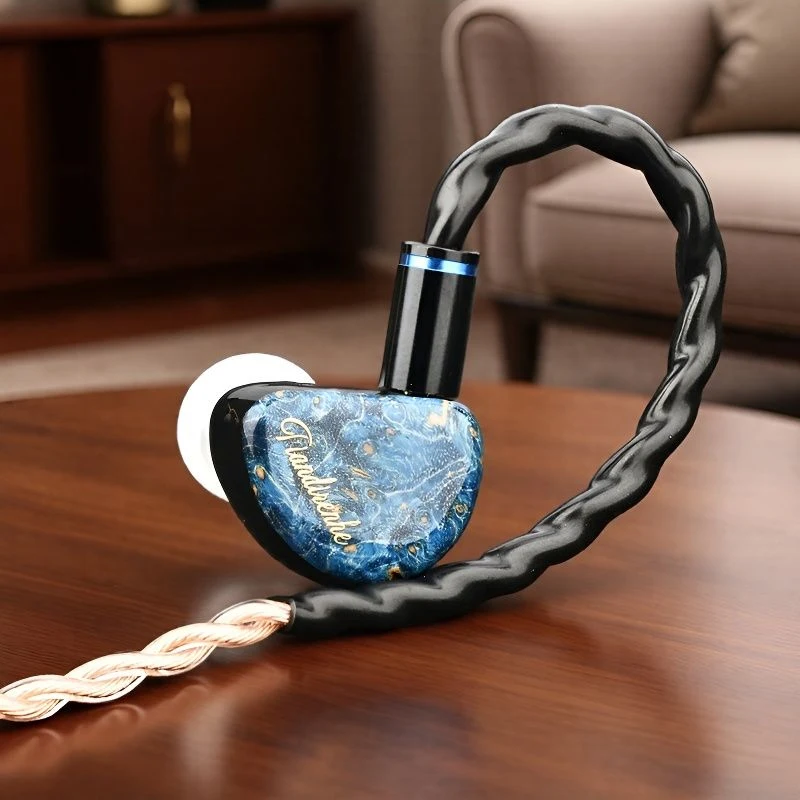 Tiandirenhe TD18 Flagship 11mm DLC Driver In-Ear Earphone IEM Earbuds 2.5/3.5/4.4mm Plug 0.78mm cable Wired HIFI high-resolution