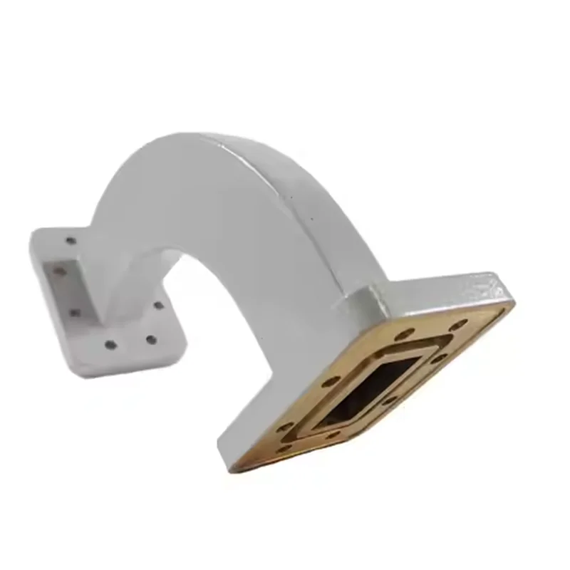 Kuバンド WR75 リジッド導波管 30cm 真鍮フランジ付きリジッド導波管