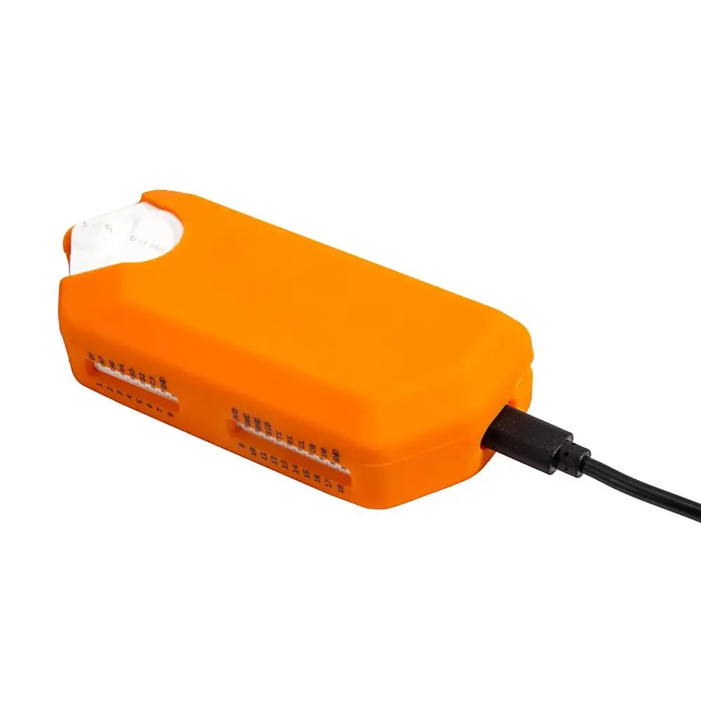 Protector de pantalla de 3 piezas, funda de silicona antideslizante naranja para Flipper Zero, accesorios de juego electrónico, regalos para niños y niñas