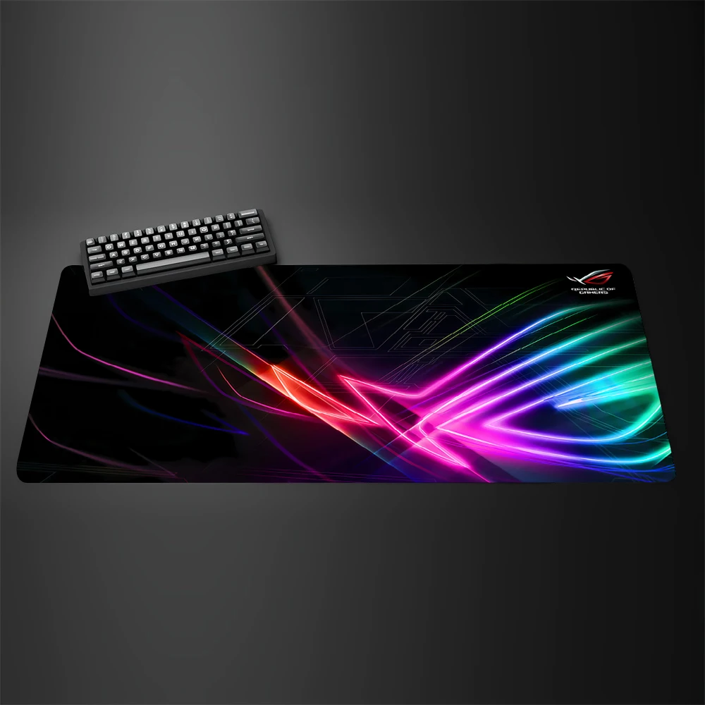 Asus Rog Mause Pad Anime Maus Matten Gaming Computer Schreibtisch Matte Maus Teppich Pc Zubehör Gamer Maus Pad Geschwindigkeit Gummi Matte