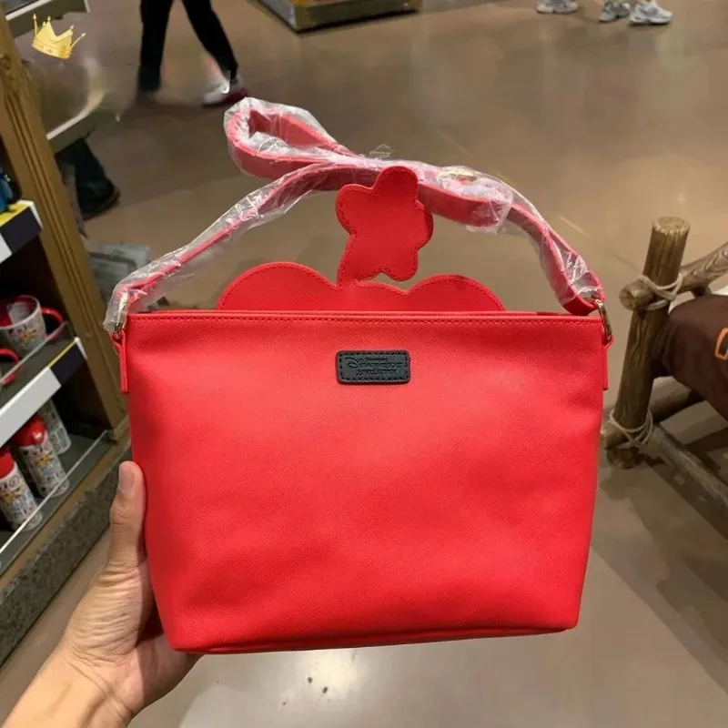 Borsa a tracolla per ragazze nuova Disney Minnie borsa da donna originale di marca di lusso borsa a tracolla per ragazze di moda 3D Cartoon