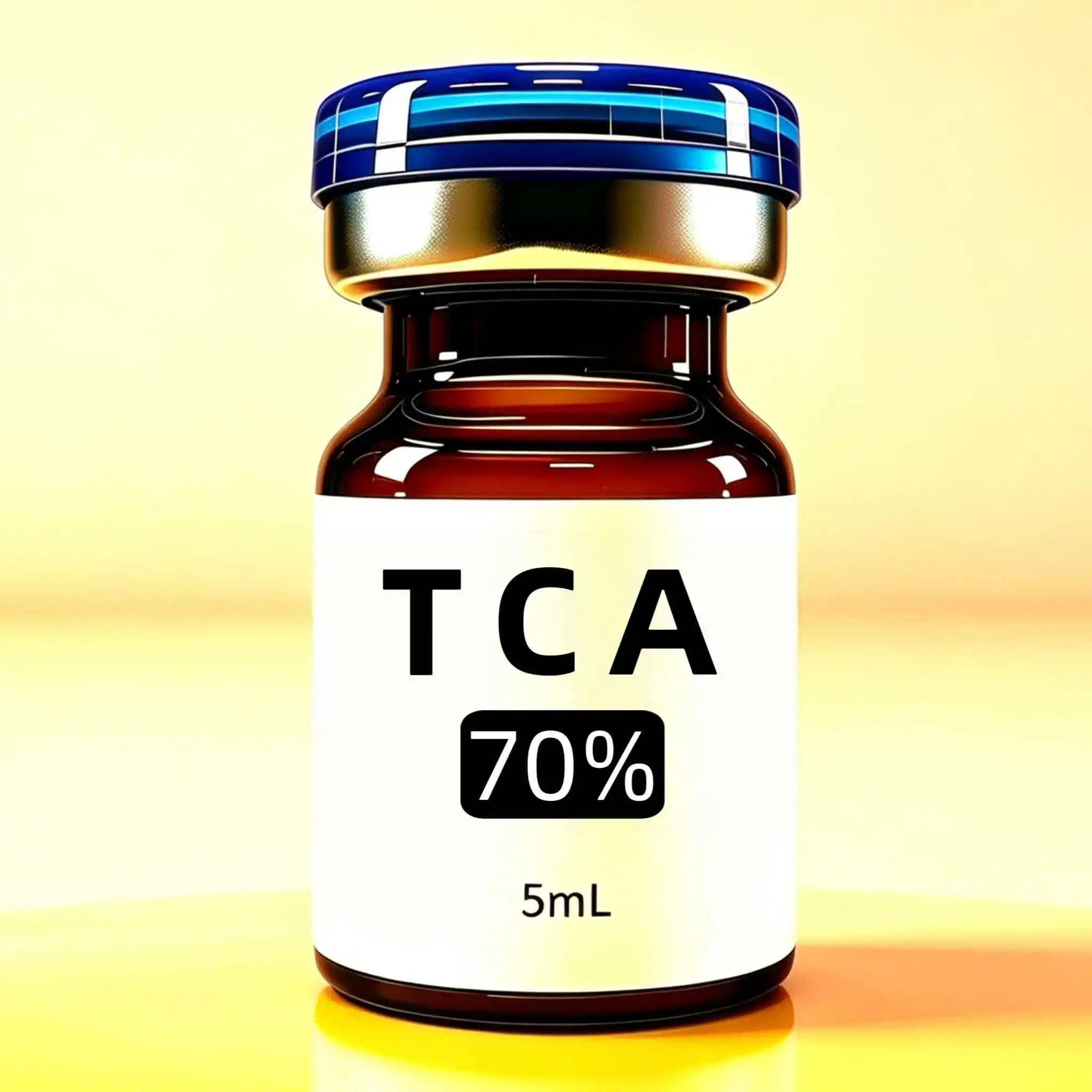 Solução TCA PEEL 5mL Profissional para Peeling Químico Concentrado com Concentrações de 20% 30% 35% 50% 60% 70% para Exfoliação e Ferramentas de Limpeza