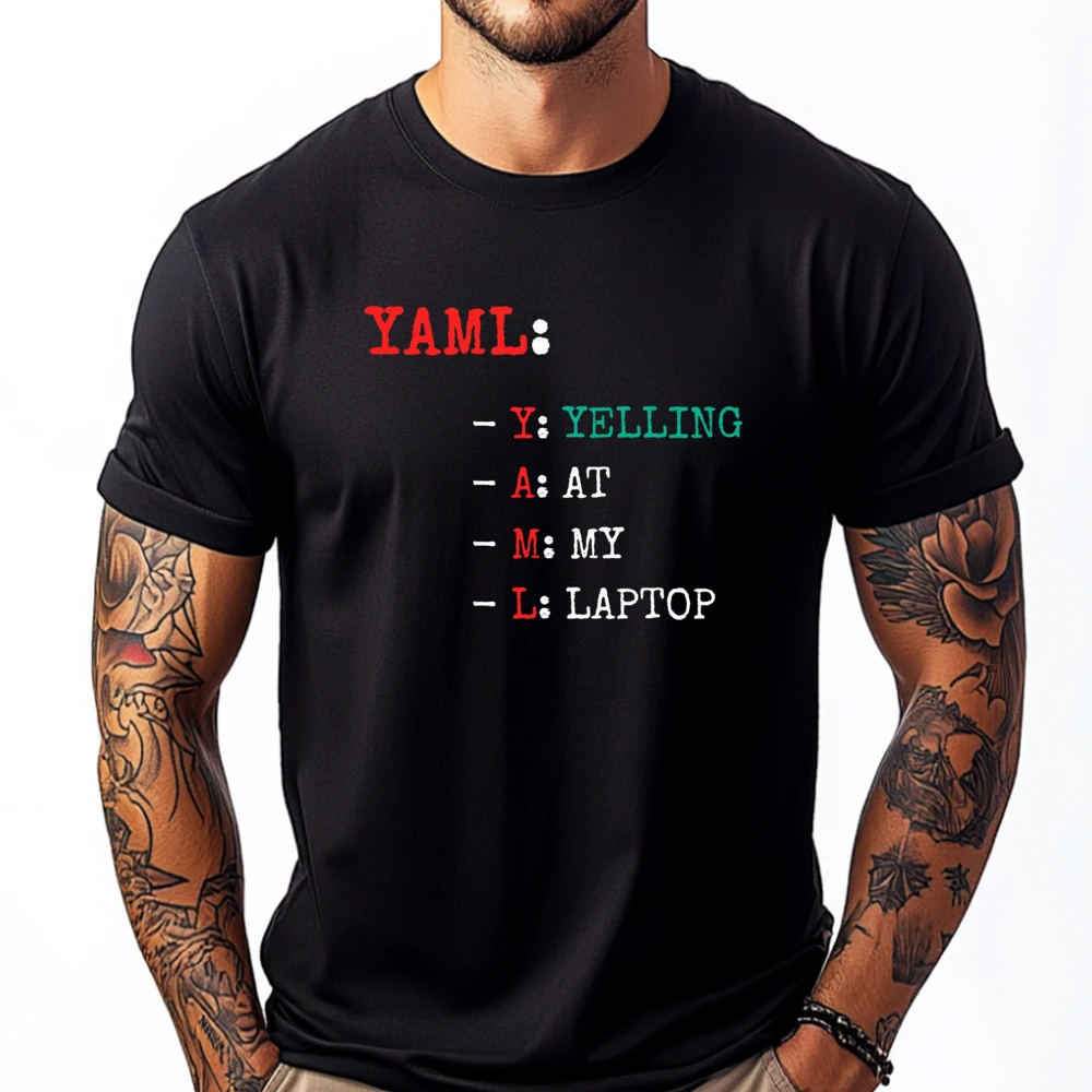 

Funny Laptop Quote Programmer Developer Cool It Computer Funny Shirt Camisetas Aesthetic Graphic Cotton Short Sleeve