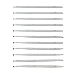 Y1UB Professional Bead Needle Sculpture Tools Delicate Jewelry Beading Needle Carving Tools with Smooth Tip for Craftsmen