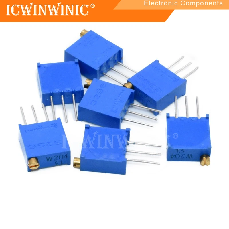 10piece 3296W Adjustable Potentiometer 10R (100)