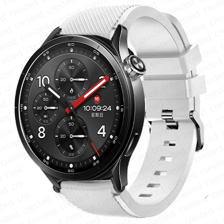 Sport-Silikonarmband für Xiaomi Watch S5 5 S4 S3 S2 2 Pro Active Armband Correa Xiaomi Watch Color 2 Color 22mm Uhrenarmband – Detail 3