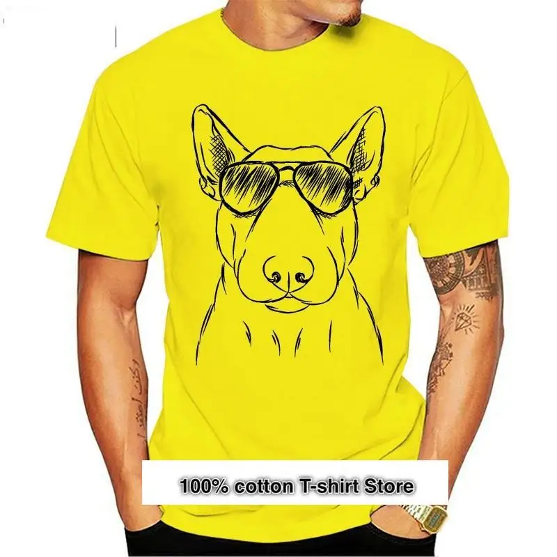 T-shirt aviateur Jett The Bull Terrier 138 pour homme, maillot de sport unisexe, animal