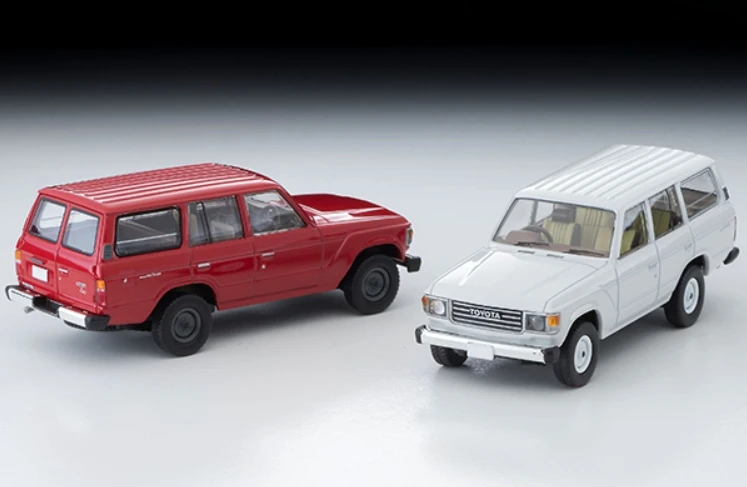 Tomytec Tomica 1:64 TLV N279 A/B LAND CRUISER 60 Limited Edition Simulation Alloy Static Car Model Toy Gift