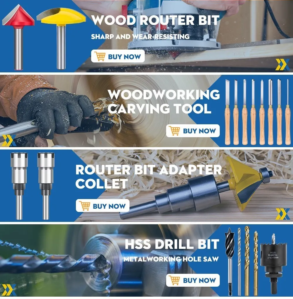 1pc Bottom Reinigung Router Bit 6mm Schaft T-Slot Router Bit CNC Router Gravur Bit Holz Fräsen cutter Holz Werkzeuge – Detail 1