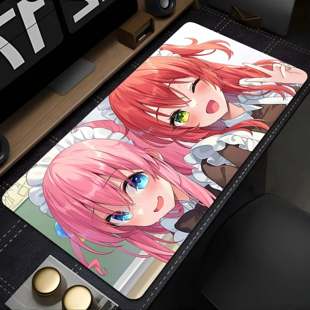 

Коврик для мыши BOCCHI THE ROCK, офисный коврик для компьютерного стола, коврик для клавиатуры и мыши, подушка для ноутбука, большой нескользящий коврик для стола, HD коврик для ПК, коврик для мыши