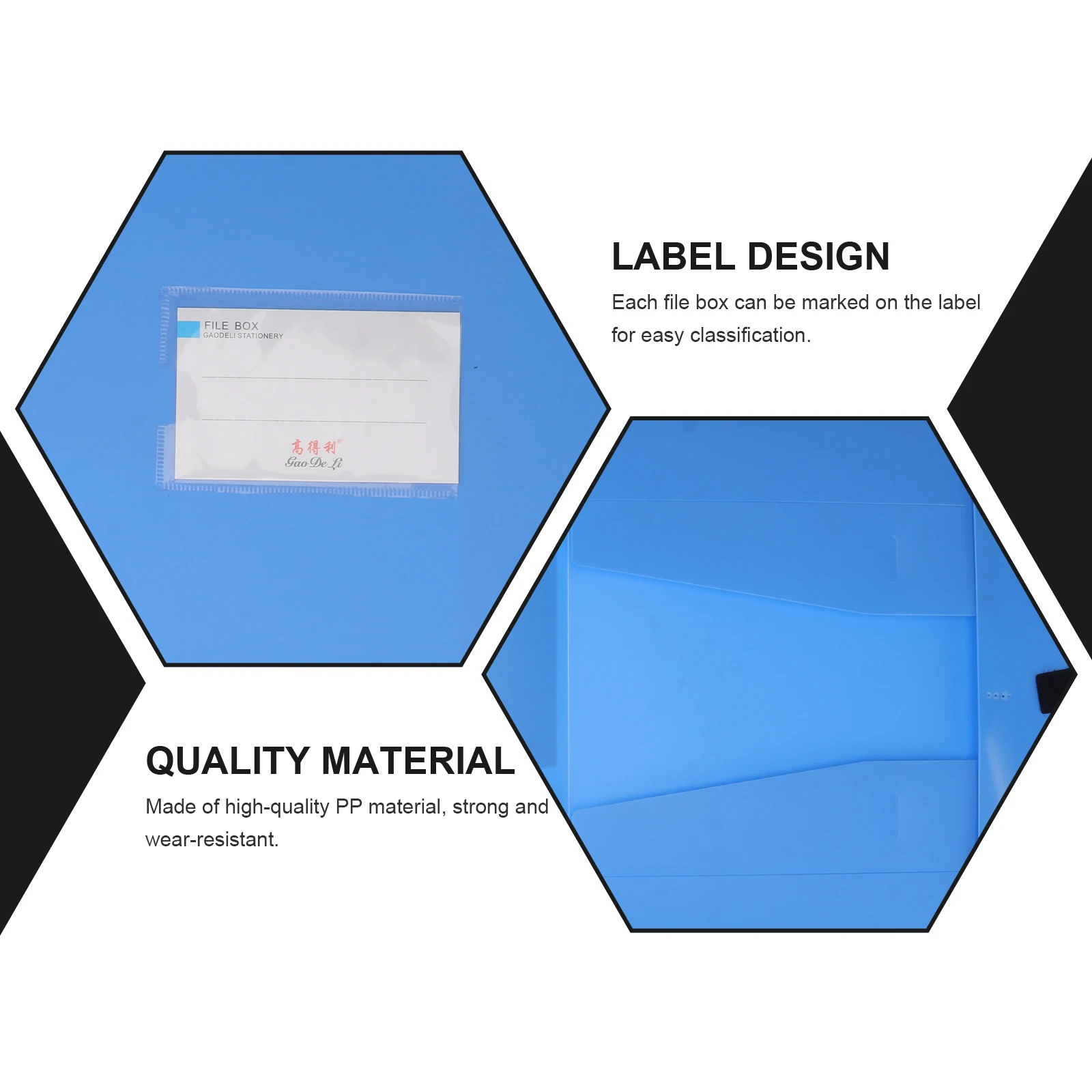 

5pcs Colorful File Holders Premium Plastic Document Storage Boxes Foldable Lightweight Organizer For Office Study Home Use