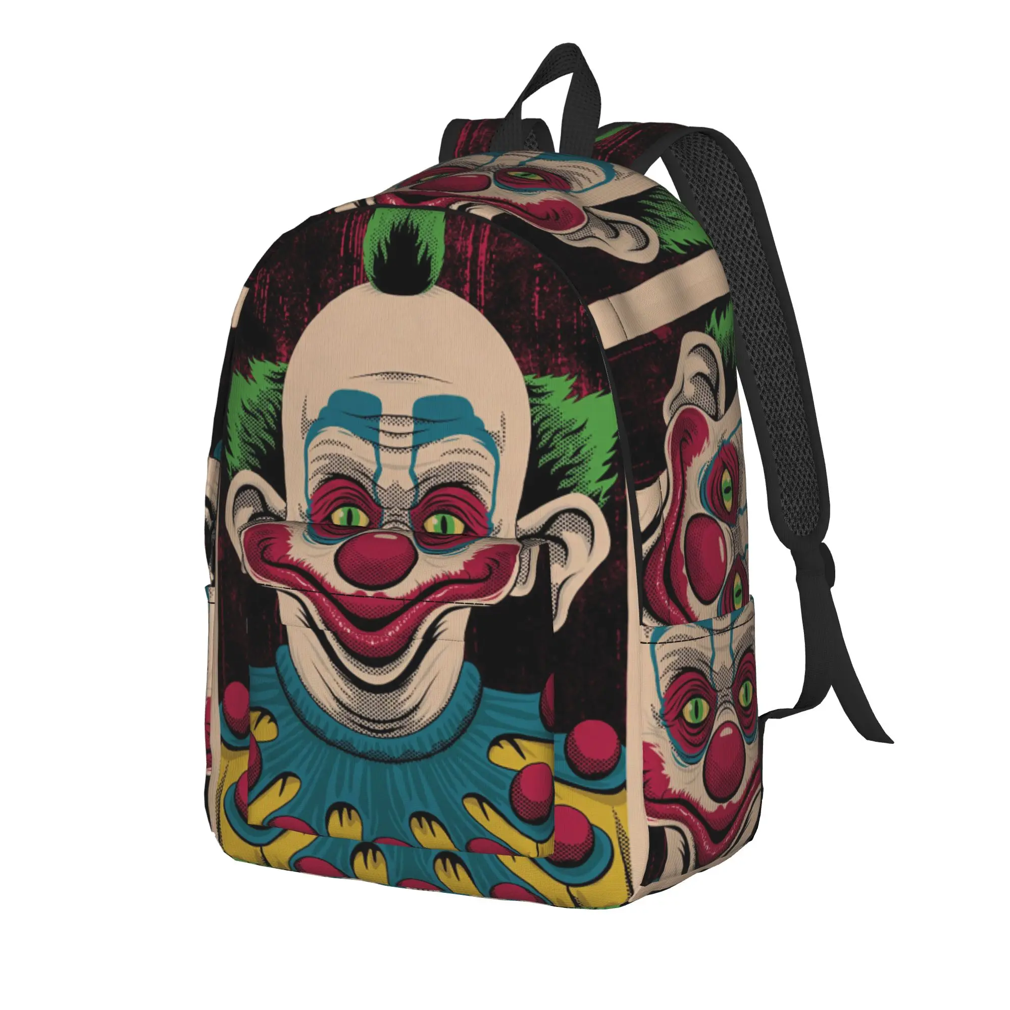 Killer Klowns From Outer Space Wax Backpack  Outdoor Style Backpacks Student Designer Soft School Bags Novelty Rucksack