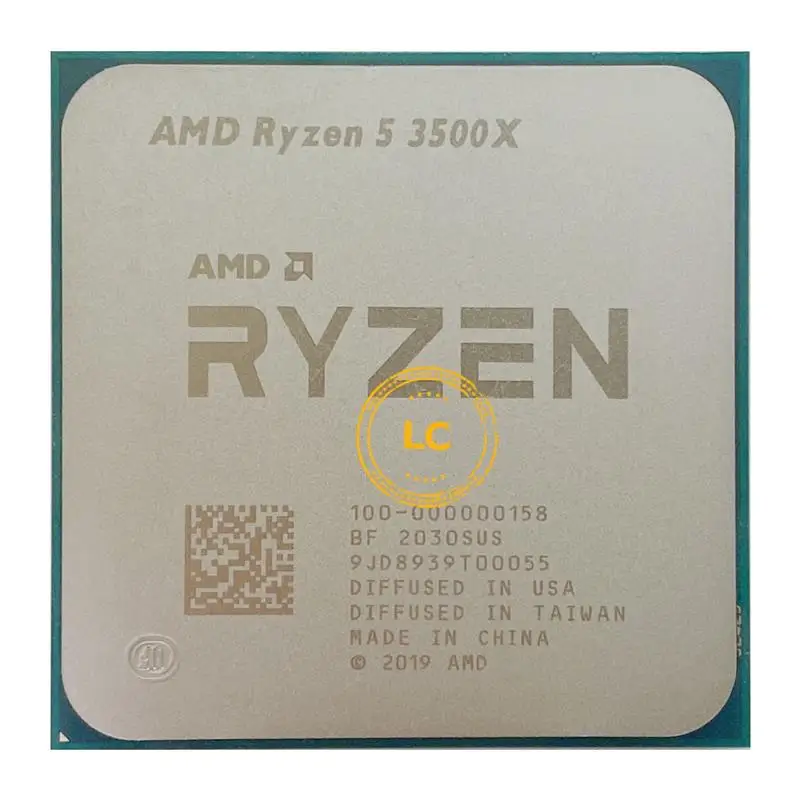 

New AMD Ryzen 5 3500X R5 3500X 3.6 GHz Six-Core Six-Thread CPU Processor 7NM 65W L3=32M 100-000000158 Socket AM4