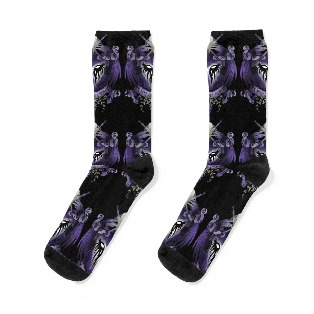 Dragon Age: Antivan Crows Heraldry Socks FASHION man golf Socks For Women Men's